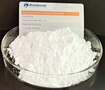 エレクトロニクス産業で使用される新素材リン酸ジルコニウム (ZrP) 1um